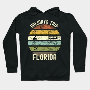 Holidays Trip To Florida, Family Trip To Florida, Road Trip to Florida, Family Reunion in Florida, Holidays in Florida, Vacation in Florida Hoodie